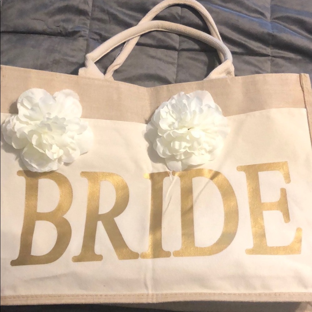 Bride Beach Tote